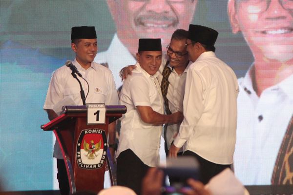  QUICK COUNT PILGUB SUMUT 2018: Edy-Musa Unggul Sementara 56,88%