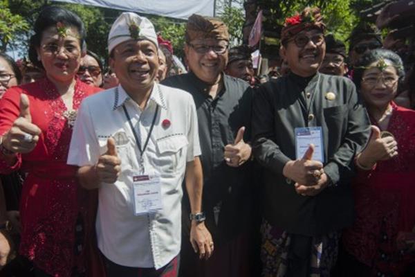  QUICK COUNT SMRC: Wayan Koster & Tjokorda Memenangi Pilgub Bali