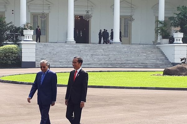  Jokowi-Mahathir Bahas Pemberantasan Korupsi sampai Masalah Perbatasan