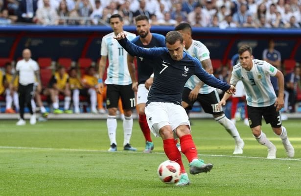  Hasil Prancis Vs Argentina: Gol Griezmann Dibalas Di Maria, Skor 1-1