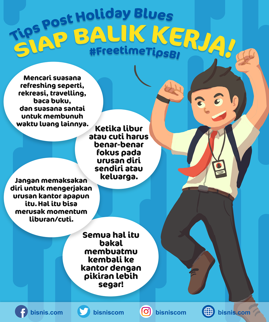 Mengalami Post Holiday Blues Sehabis Libur Panjang? Ini Trik Mengatasinya
