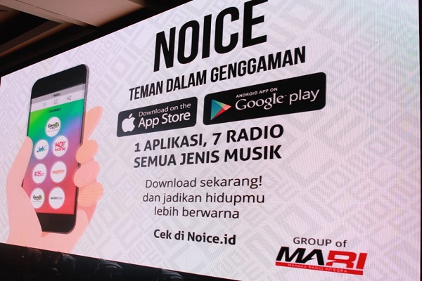  MARI Luncurkan NOICE untuk 7 Radio dalam Satu Aplikasi