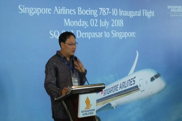  SQ Layani Singapura-Bali PP Setiap Hari dengan Boeing Dreamliner