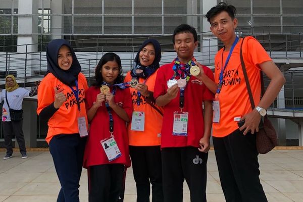  Atlet Disabilitas Raih 5 Medali di Test Event Paragames 2018