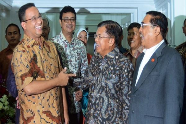  Jusuf Kalla dan Anies Baswedan 3 Kali Semobil, Ada Apa?