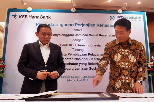  Bank KEB Hana dan BPJS Kesehatan Jalin Kerja Sama