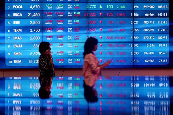  PASAR SAHAM SEMESTER I : Transaksi Broker Naik 15%