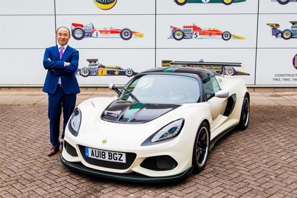  Geely Holding Ganti Pucuk Pimpinan Lotus Cars