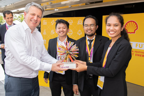  Indonesia Juara Adu Gagasan Mobil Pintar Shell Ideas360 di London