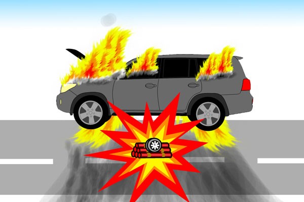  Bom Mobil Tewaskan 8 Orang di Suriah Timur