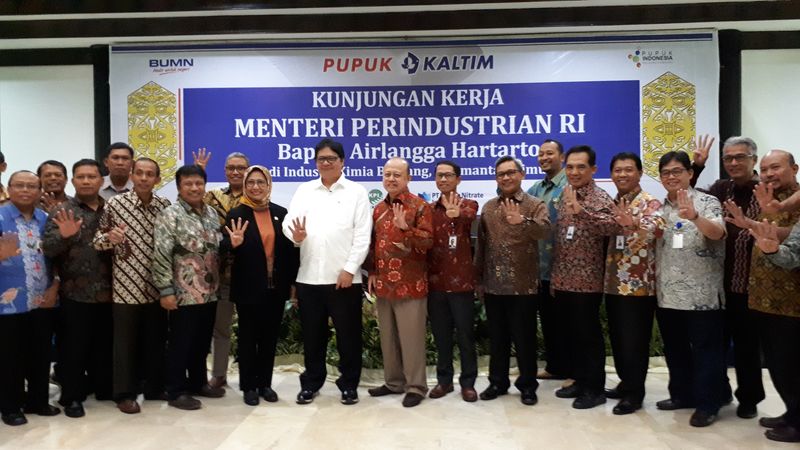  Kunjungi Kaltim Industrial Estate, Menperin Dengarkan Paparan Pelaku Industri