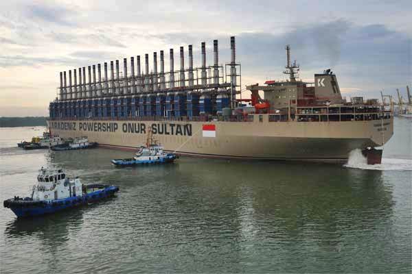  KAPAL PEMBANGKIT, MVPP Belawan & Amurang Segera Pakai Gas