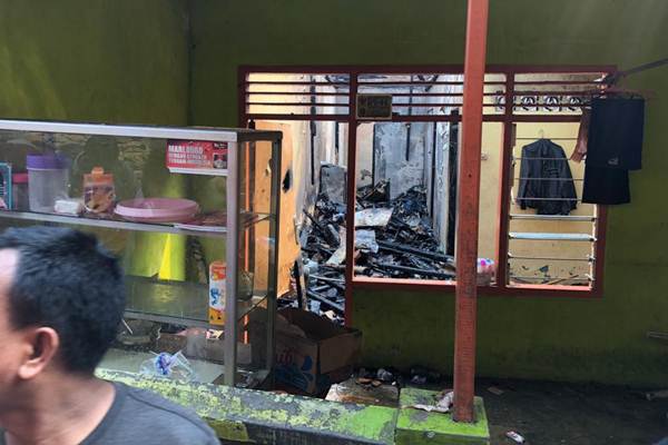  Kebakaran di Kota Bambu Hanguskan 6 Rumah Warga