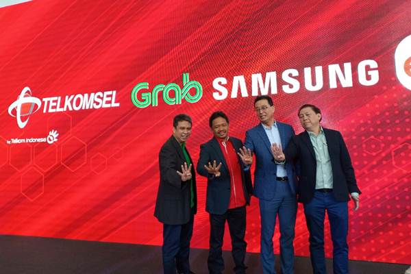  Telkomsel, Samsung, dan Erajaya Sediakan Paket Spesial Pengemudi Grab