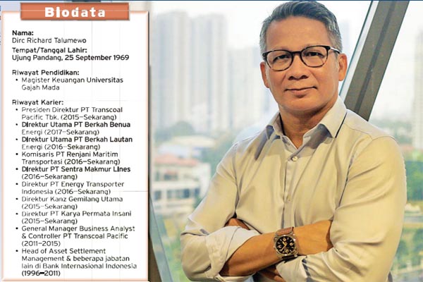 Dirc Richard Talumewo Transcoal Pacific bisa Menjadi lebih Besar