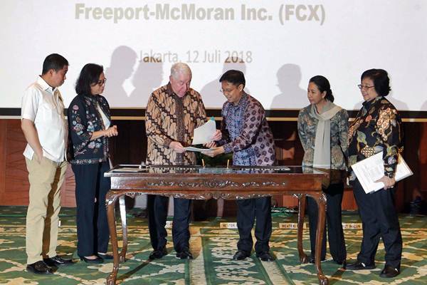  Divestasi 51% Saham Freeport Indonesia