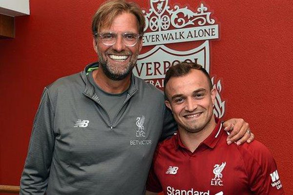  Rp255 Miliar, Shaqiri Resmi Milik Liverpool, Dikontrak 5 Tahun