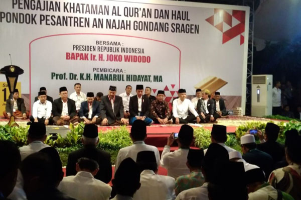  Presiden Hadiri Khataman Alquran, Ini Pesan Soal Memilih Pemimpin