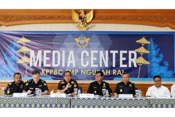  Bea Cukai Ngurah Rai dan Australia Border Force Tegah Bahan Baku Sabu Tujuan Australia