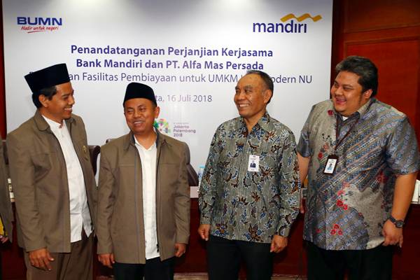  Sinergi Bank Mandiri dan Alfa Mas Persada