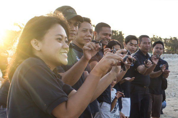  Ikut Lestarikan Penyu, Hotel Novotel Bali Lepas 25 Tukik