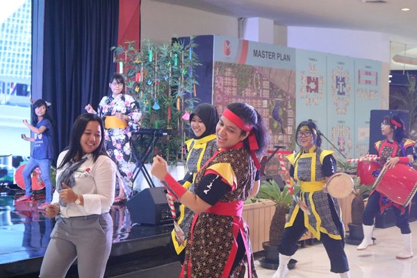  Hibur Ekspatriat Jepang, Lippo Cikarang Gelar Summer Festival