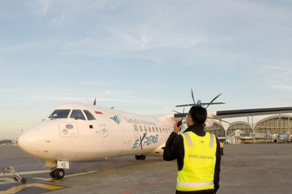  Garuda Indonesia Tambah Frekuensi Penerbangan Medan - Nias