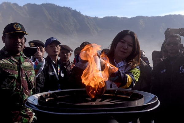  Puncak Torch Relay Asian Games 2018 di Sulsel, Begini Rencananya