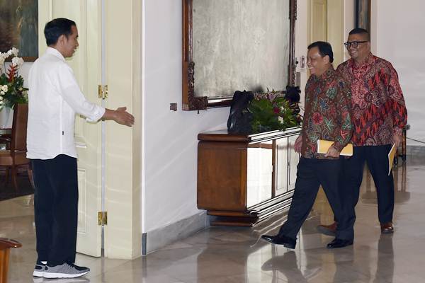  Presiden Jokowi Menerima Pimpinan Bawaslu