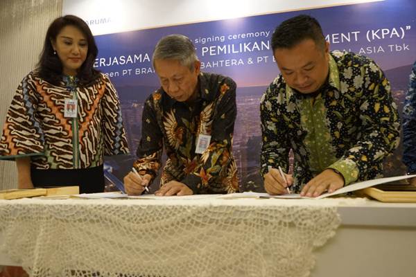  BCA dan PT Brahmayasa Bahtera Teken Kerja Sama KPR