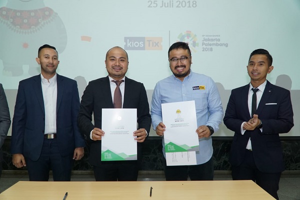  Asian Games 2018, Hipmi Jaya Gandeng KiosTix Jual Tiket