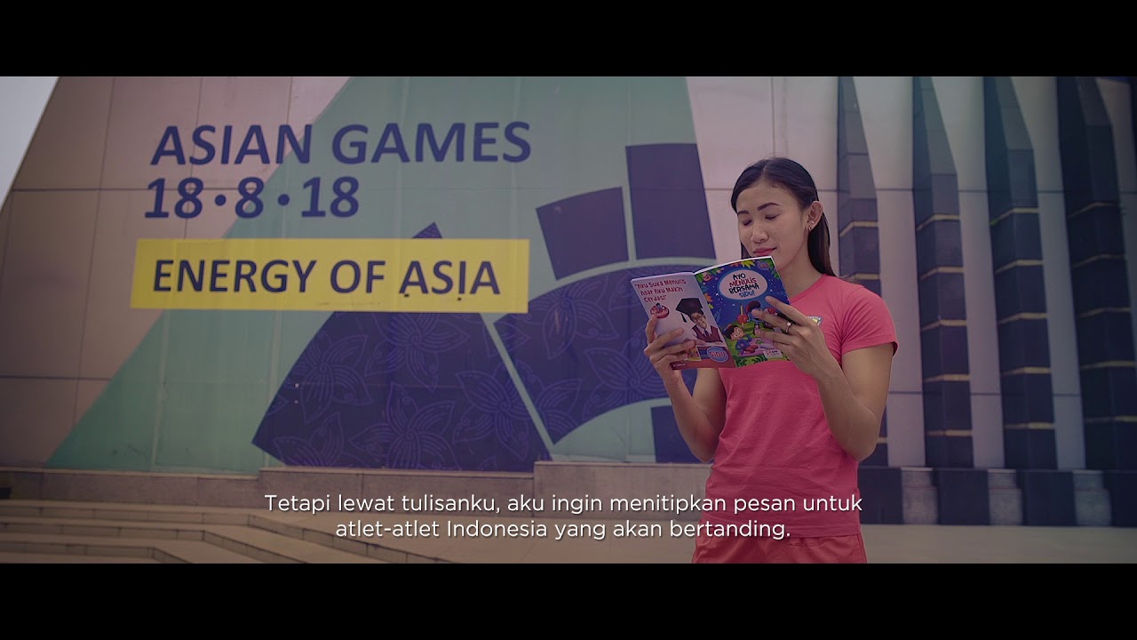  Dukung Atlet Indonesia di Asian Games, Siswa dari 100 SD se-Jabodetabek Tulis Surat 