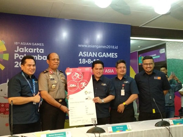  Inasgoc Klaim Tiket Pembukaan dan Penutupan Asian Games 2018 Sudah Murah