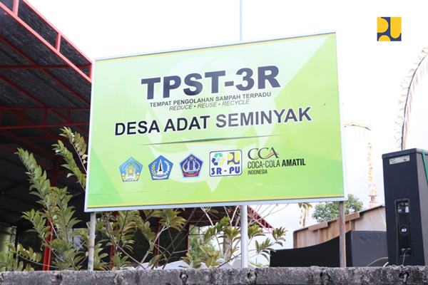  PUPR Buka Pusat Pendidikan Pengolahan Sampah 3R di Bali