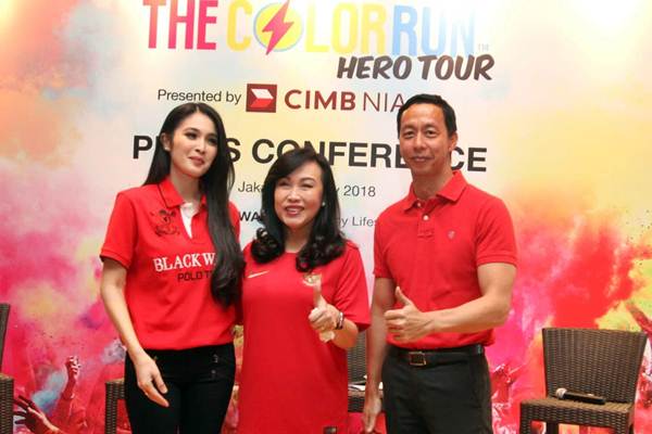  CIMB Niaga Gelar Color Run ke-5 September Mendatang