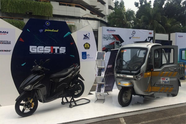  Sepeda Motor Elektrik Gesits Dipasarkan Tahun Depan, Harga Rp20 Jutaan