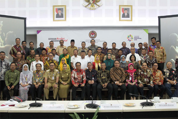  Kemenko PMK Gelar Rakornas Pemajuan Kebudayaan