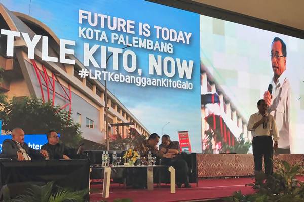  Sosialisasi Payo Naik LRT di Palembang