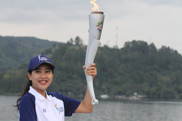  Kirab Api Asian Games 2018 Momentum Kebangkitan Sumut