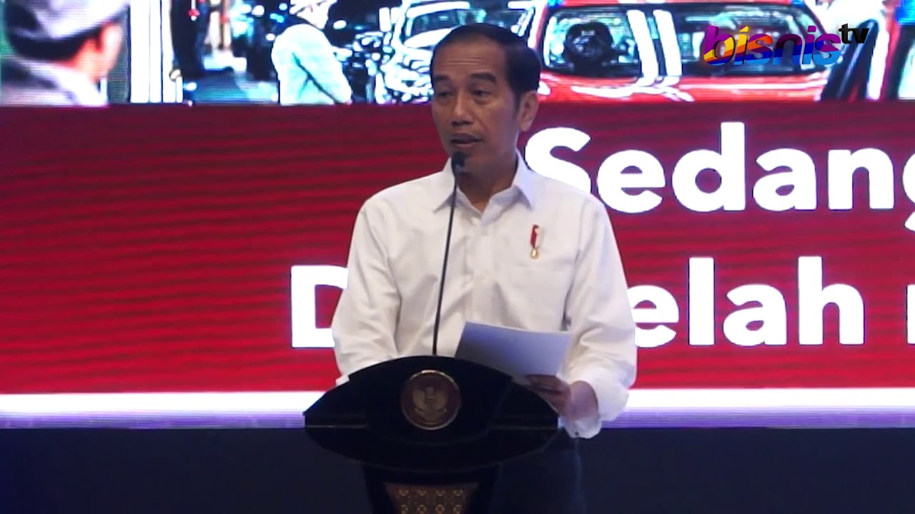  GIIAS 2018: Jokowi Sebut Industri Otomotif Hadapi 3 Tantangan 