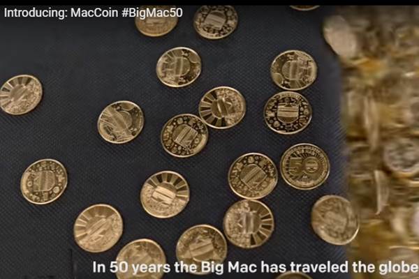  McDonald\'s Terbitkan MacCoin, Mata Uang Khusus untuk Makanan