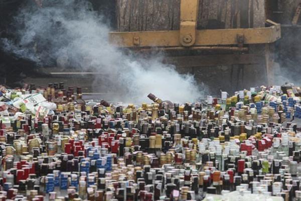  Miras Ilegal Senilai Rp58 Miliar akan Dilelang