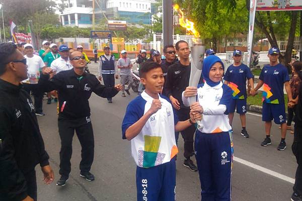  Inasgoc: Riau Terbaik Sambut Kirab Obor Asian Games 2018