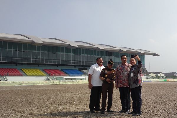  Anies Baswedan Resmikan International Equestrian Park