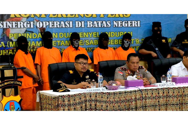  Sinergi Operasi di Batas Negeri, Bea Cukai dan Polri Gagalkan Dua Penyelundupan Sabu di Nunukan 