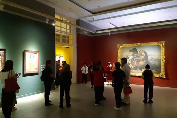  PAMERAN SENI KOLEKSI ISTANA RI: Dibuka Oleh Puan Maharani Galeri Nasional Indonesia