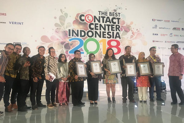  Angkasa Pura I Raih Penghargaan Pada Ajang The Best  Contact Center Indonesia Award 2018