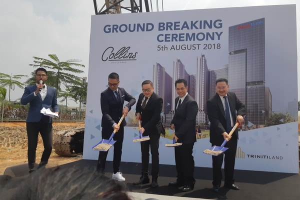  Proyek Superblok Collins Boulevard Mulai Dibangun