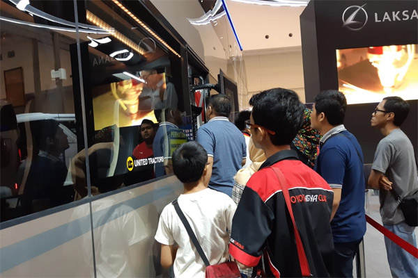  GIIAS 2018: Rela Antre Demi Coba Legacy SR2 Double Decker