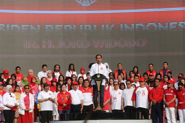  Menko PMK Hadiri Harmoni Indonesia 2018 di GBK